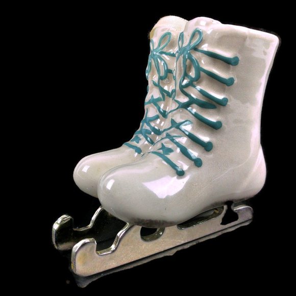 Ice Skater Lace Doll Christmas Ornament